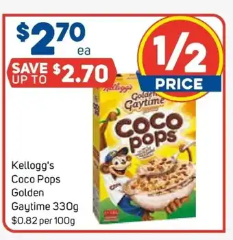 Foodland Kellogg's Coco Pops Golden Gaytime 330g offer