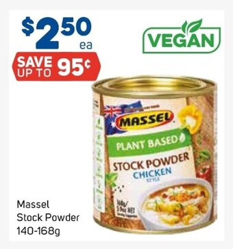 Foodland Massel Stock Powder 140-168g offer