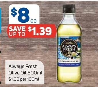 Foodland Always Fresh Olive Oil 500ml offer