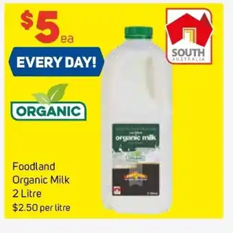 Foodland Foodland Organic Milk 2 Litre offer