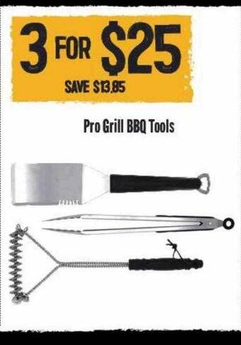 Pro grill bbq tools