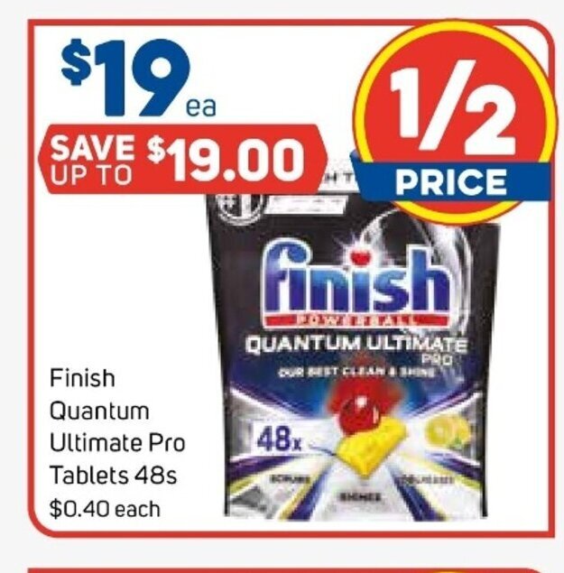 Finish Quantum Ultimate Pro Tablets 48s offer at Foodland