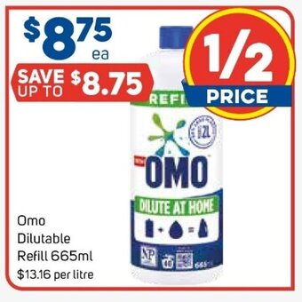 Foodland Omo Dilutable Refill 665ml offer