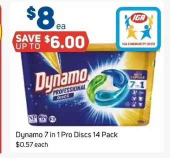 Foodland Dynamo 7 in 1 Pro Discs 14 Pack offer
