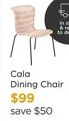 Early Settler Cala dining chair offer