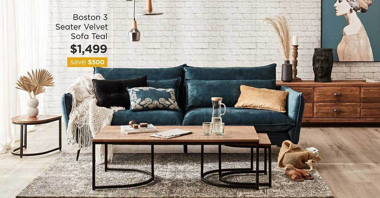 Early Settler Velvet Couch atelieryuwa.ciao.jp