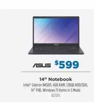 Betta Asus 14 offer