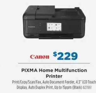 Canon pixma home multifunction printer