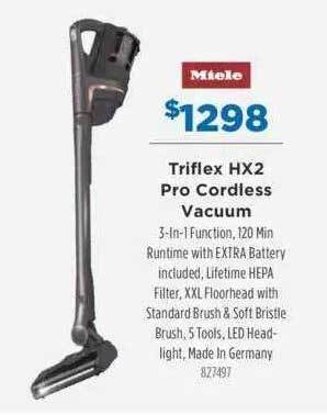Betta Triflex hx2 pro cordless vacuum offer