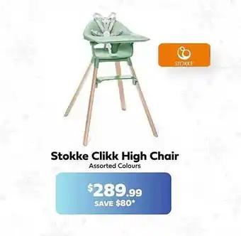 Stokke clikk high chair