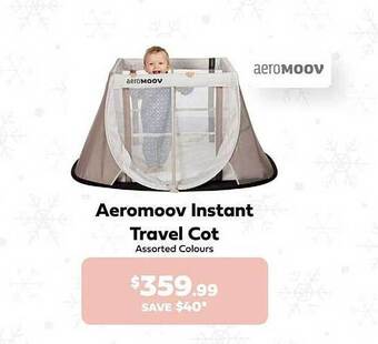 Aeromoov instant travel cot