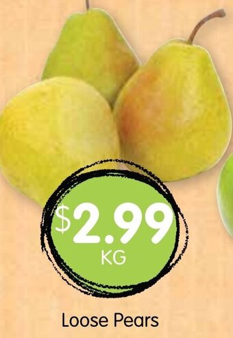 Spudshed Loose Pears offer
