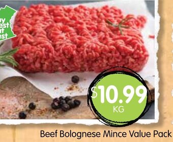 Spudshed Beef Bolognese Mince Value Pack offer