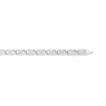 Angus & Coote 9ct white gold diamond infinity bracelet offer