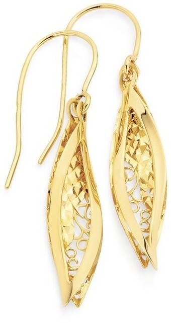 Angus & Coote 9ct gold drop earrings offer