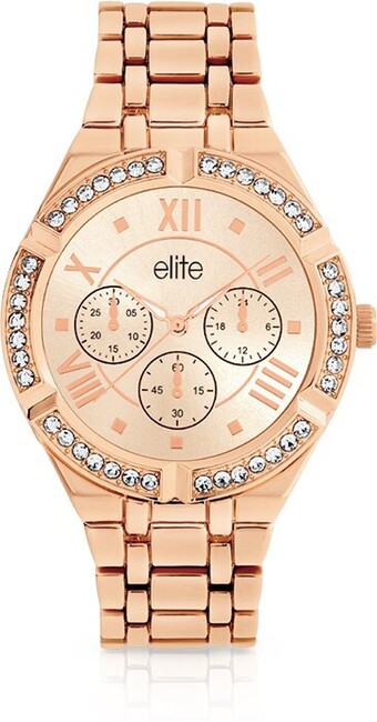 Angus & Coote Elite ladies rose tone watch offer