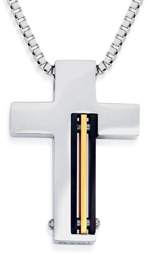 Angus & Coote M+y stainless steel gents cross offer