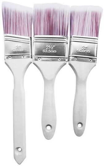3 piece premium paint brushes