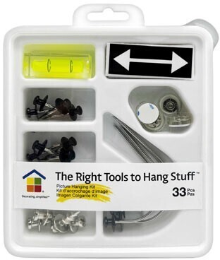 Picture hanging tool kit