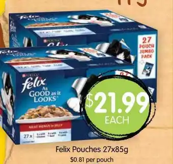 Spudshed Felix pouches offer