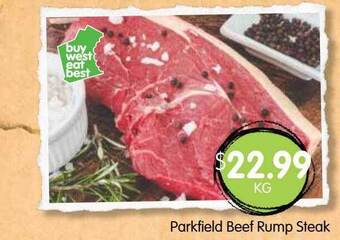 Spudshed Parkfield beef rump steak offer