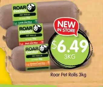 Spudshed Roar pet rolls offer