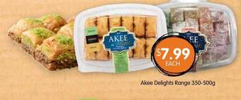 Akee delights range