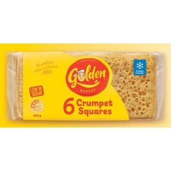 IGA Golden crumpet squares 6 pack offer