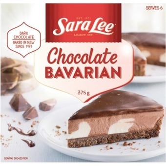 IGA Sara lee bavarian cake 375g selected varieties offer