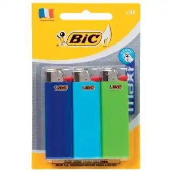 IGA Bic lighters child guard 3 pack offer
