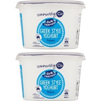 IGA Community co greek style yoghurt 500g offer