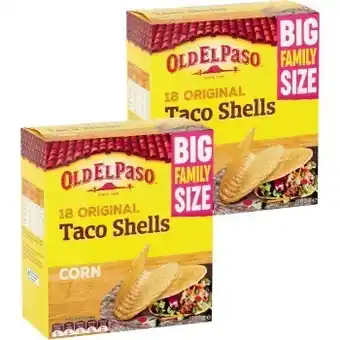 IGA New old el paso taco shells family size 202g offer