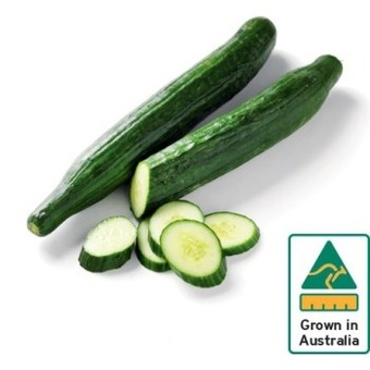 IGA Australian continental cucumber offer
