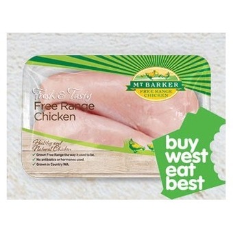 IGA Mt barker free range chicken breast fillets offer