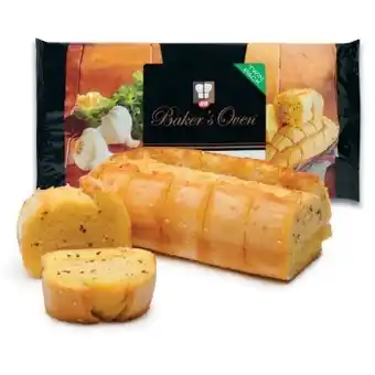 IGA Iga baker’s oven garlic bread twin pack 450g offer