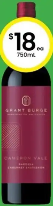 The Bottle O Grant Burge Vineyard Range 750 ml offer