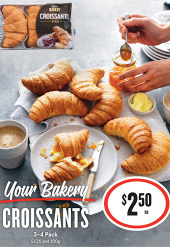 IGA Croissants offer