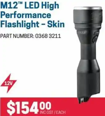 Blackwoods M12 Led High Performance Flashlight-Skin offer