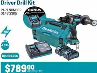 Blackwoods Driver Drill Kit offer
