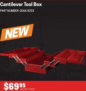 Cantilever Tool Box