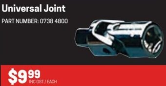 Blackwoods Universal Joint offer