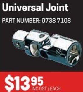 Blackwoods Universal Joint offer
