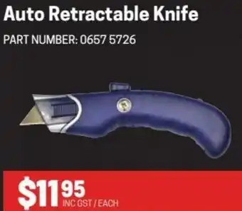 auto Retractable Knife