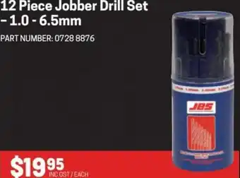 Blackwoods 12 Piece Jobber Dill Set-1.0-6.5mm offer