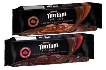 IGA Arnott’s tim tam deluxe chocolate biscuits 175g selected varieties offer