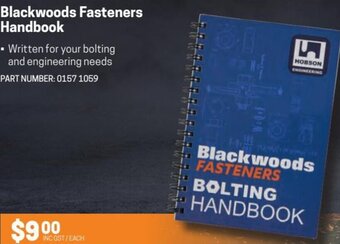 Blackwoods Fasteners Handbook