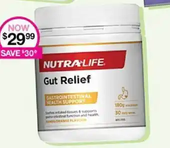 Priceline Nutra life gut relief offer