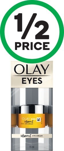 Woolworths Olay niacinamide & vitamin c eye cream 15ml offer