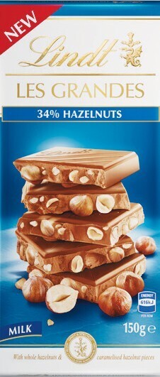 Woolworths Lindt les grandes 150g offer