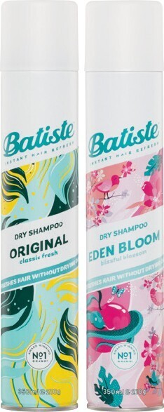 Woolworths Batiste dry shampoo original or eden bloom 350ml offer